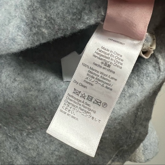 Madewell Boiled Wool Half-Zip Popover Sweater - Picture 7 of 9